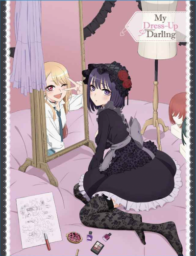 My Dress-Up Darling - Marin Cosplay Throw Blanket